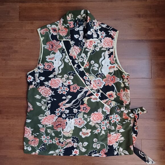 Kensie silk wrap blouse - Picture 1 of 13
